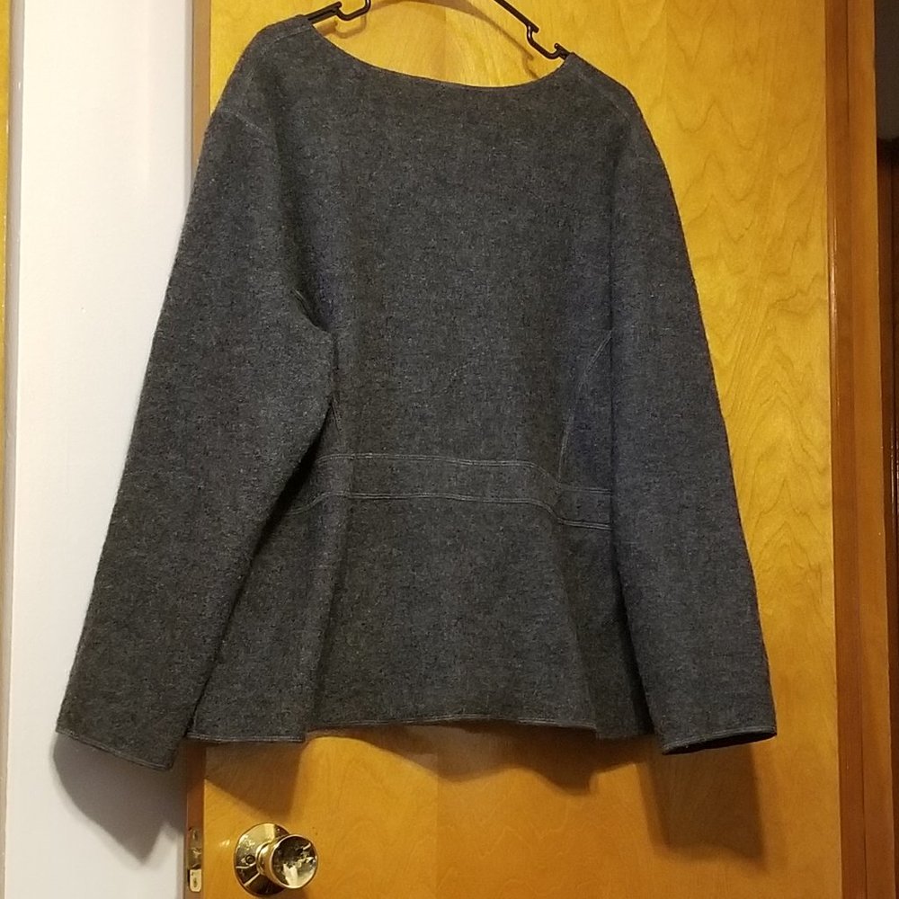 Slate Gray Single Button Talbots Jacket - image 2